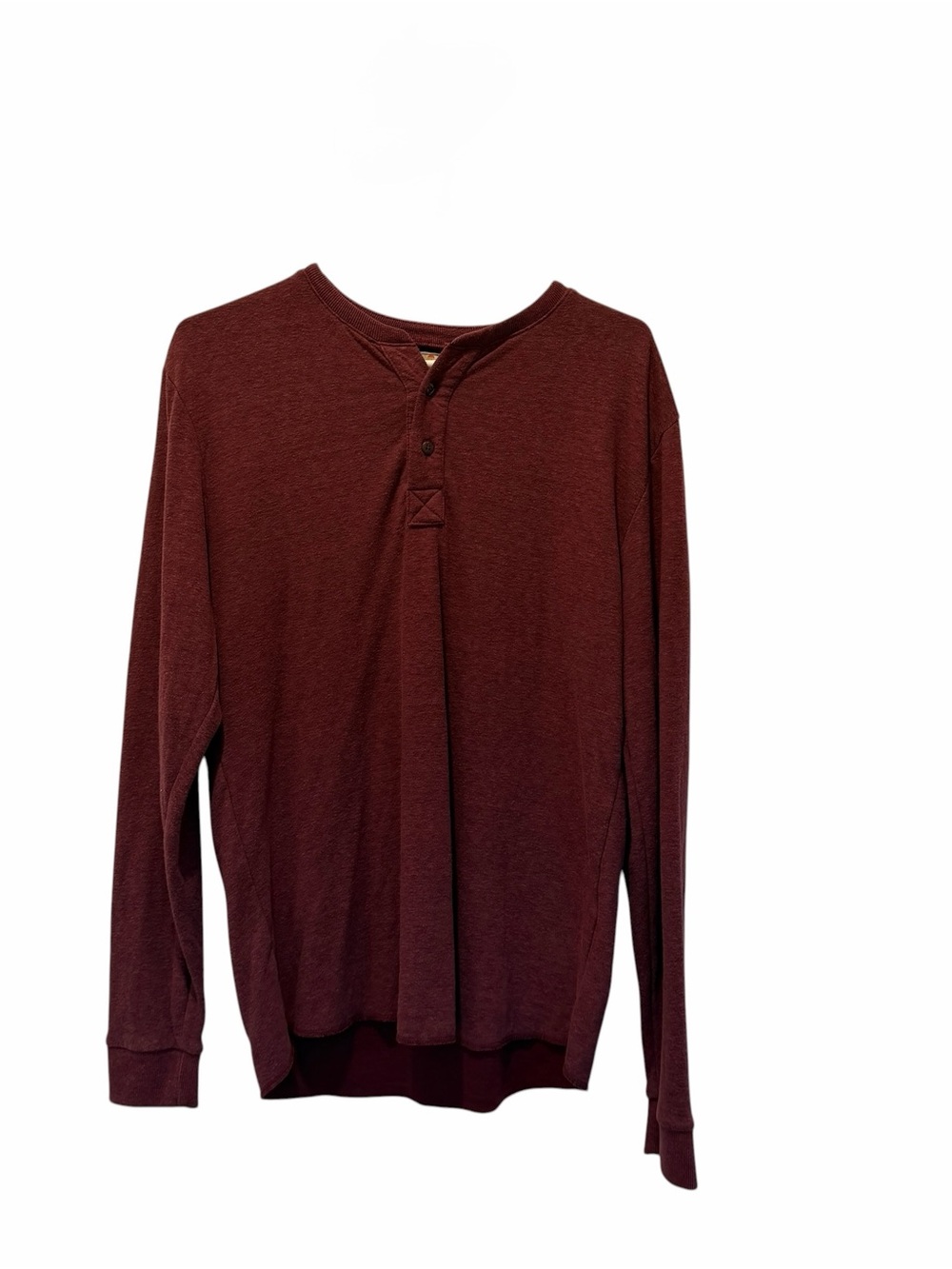 Marine Layer Men's M Long Sleeve Classic Normcore Rugged Henley Coastal Casual